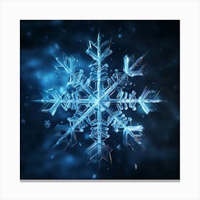 Snowflake 4 Canvas Print