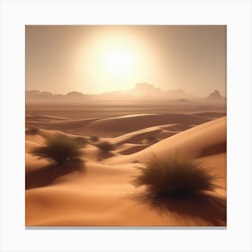 Sahara Desert 152 Canvas Print