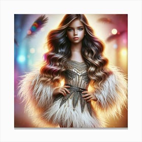 Barbie Canvas Print