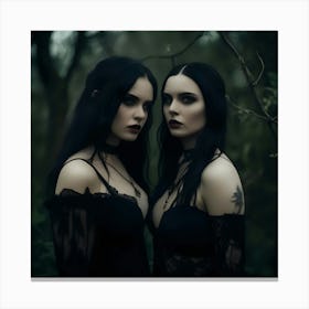 Double Trouble Canvas Print