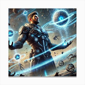 Archon Vexis Gravity Manipulation Sci Fi Canvas Print