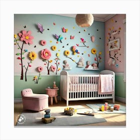 Baby Nursery 6 Canvas Print