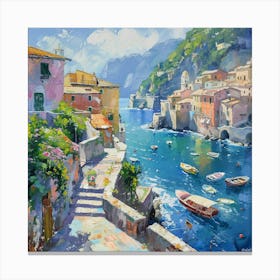 A Italy Oil Painting Illustration 1719922331 4 Canvas Print