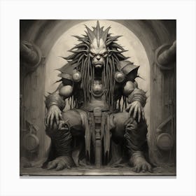 Dwarven Lord Canvas Print