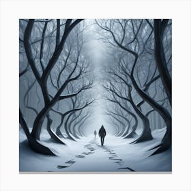 Walk In The Woods 4 Canvas Print