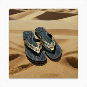 Egyptian Sandals 1 Canvas Print