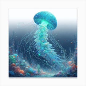 Jellyfish Canvas Print Canvas Print