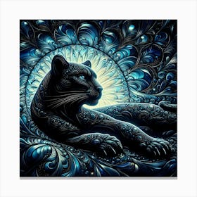 Creative Wild Animal Representation 75 Canvas Print