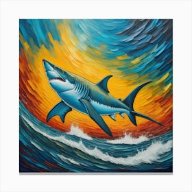 Great White Shark Canvas Print