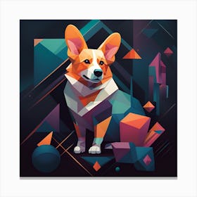 Corgi Canvas Print