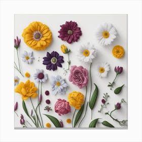 Luckycharms flowers collection Canvas Print