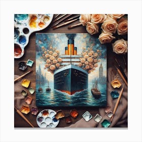 Titanic 5 Canvas Print