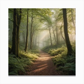 Thick Forest Canvas Print