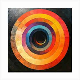 'Spiral' Art Canvas Print