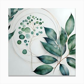 Eucalyptus Tree art Canvas Print