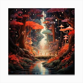 Shinobi Forest Canvas Print