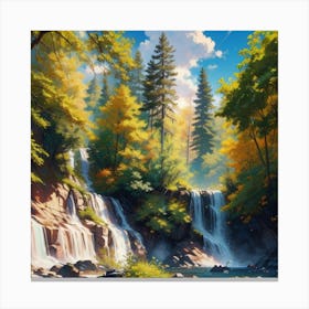 Waterfall 3 Canvas Print