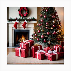 Christmas Presents 5 Canvas Print