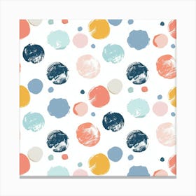 Polka Dots 4 Canvas Print