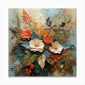 Jungle Bouquet 3 Canvas Print