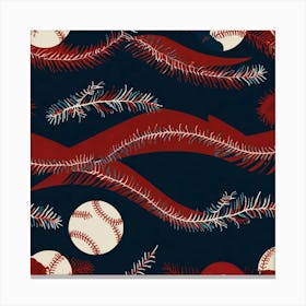 Default Baseball Design 3 Canvas Print