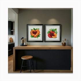 Pomegranate Canvas Print