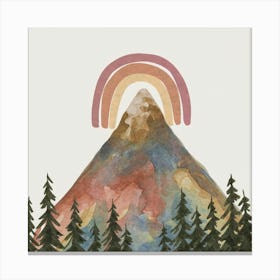 Rainbow Mountain 2 Canvas Print