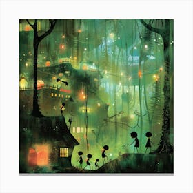 Fairytale Forest 5 Canvas Print