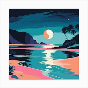 Hawaiian Beach Canvas Print