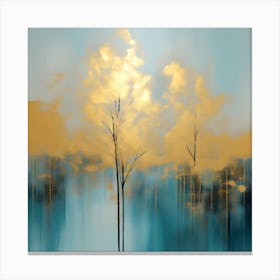 Trees In The Sky 3 Canvas Print