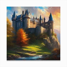Fairytale Castle 20 Canvas Print
