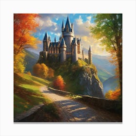 Hogwarts Castle 14 Canvas Print