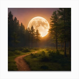 Moon Collection 1 1 Canvas Print