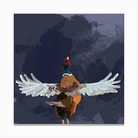 Praise the Pheasant Canvas Print