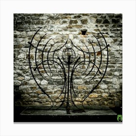 Wrought Iron Sculpture 20210101 93ppub Canvas Print