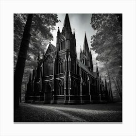 Gothic Church 4 Canvas Print