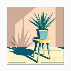 Potted Plant 2 Canvas Print