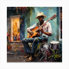 Acoustic Guitar 2 Canvas Print