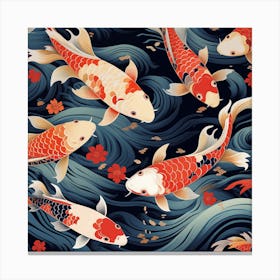 Koi1 Canvas Print