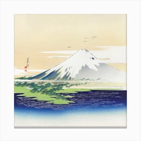 Mount Fuji, Ogata Gekko Vintage Japanese Canvas Print