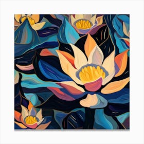 Lotus Flower 32 Canvas Print