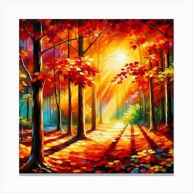 Autumn Forest 7 Canvas Print