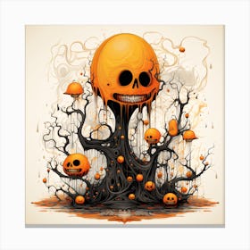 Halloween Collection By Csaba Fikker 83 Canvas Print