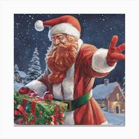 Santa Claus 9 Canvas Print