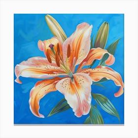 Lily Painting 3 Canvas Print