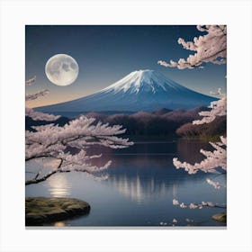 Mt Fuji 4 Canvas Print