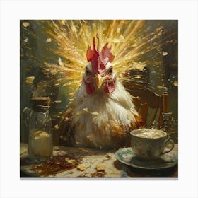 Rooster Canvas Print