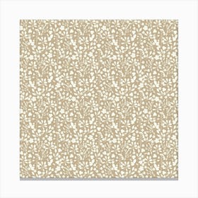 Scandi Meadow Pattern Canvas Print