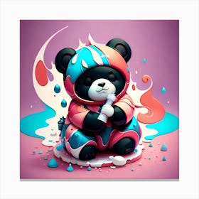 Panda Bear 1 Canvas Print