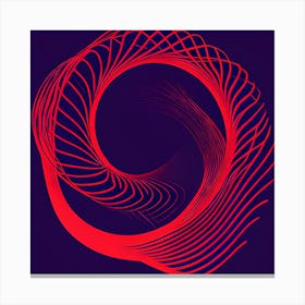 Simply Red (1) Canvas Print